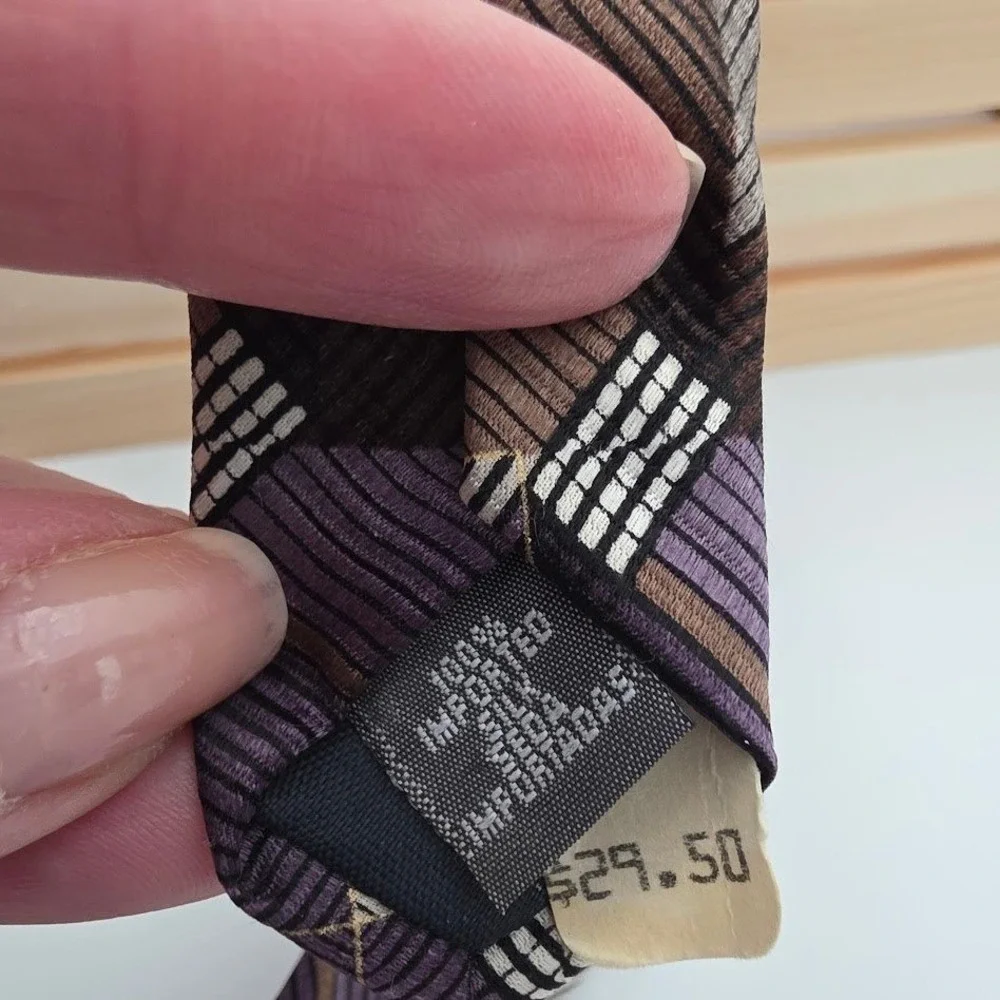 Bugatti silk necktie